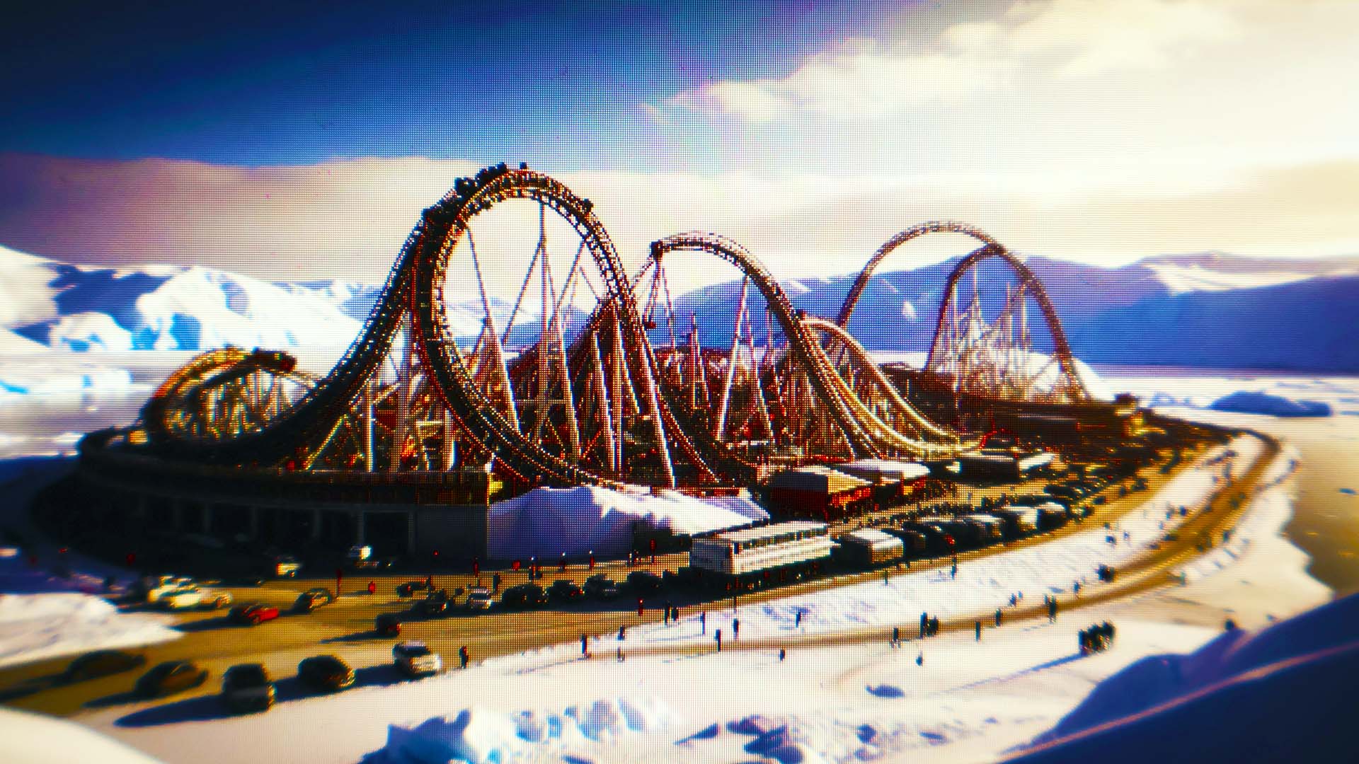 Cliente du Vantra profitant d'une activité jetski