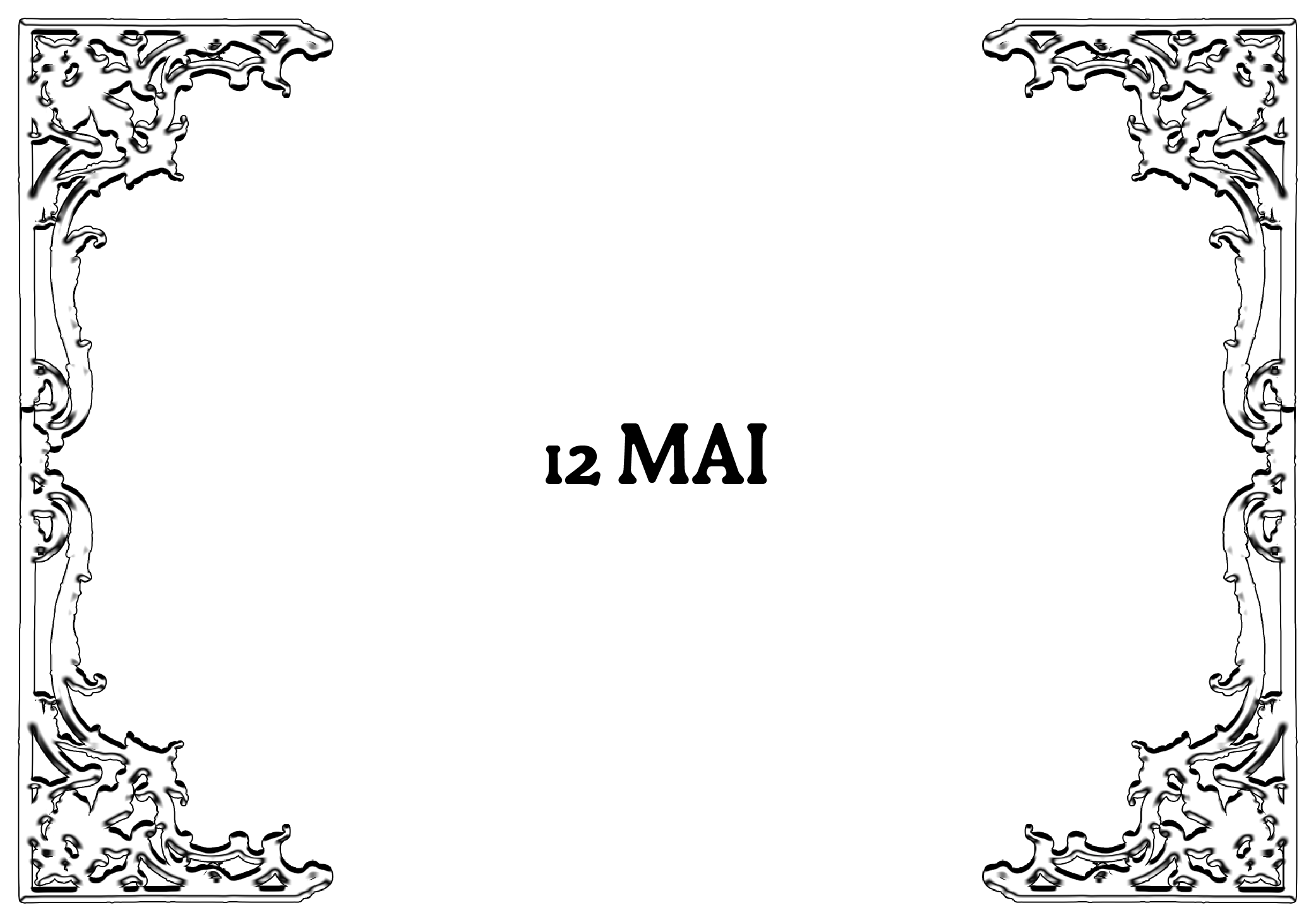 Carte mai 12